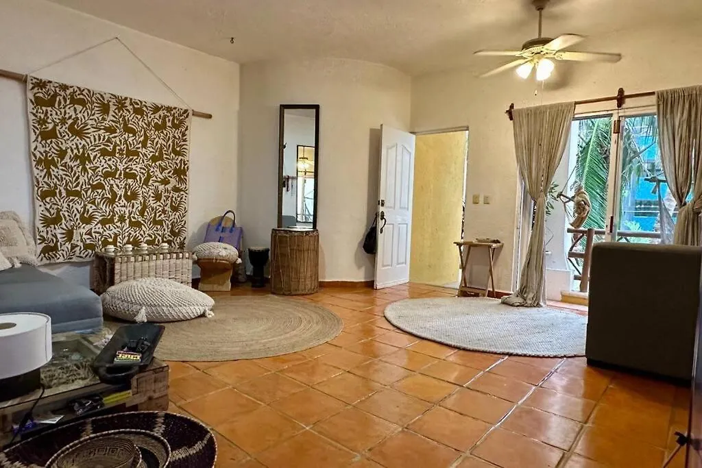Bohemian Beachside Condo Playa del Carmen