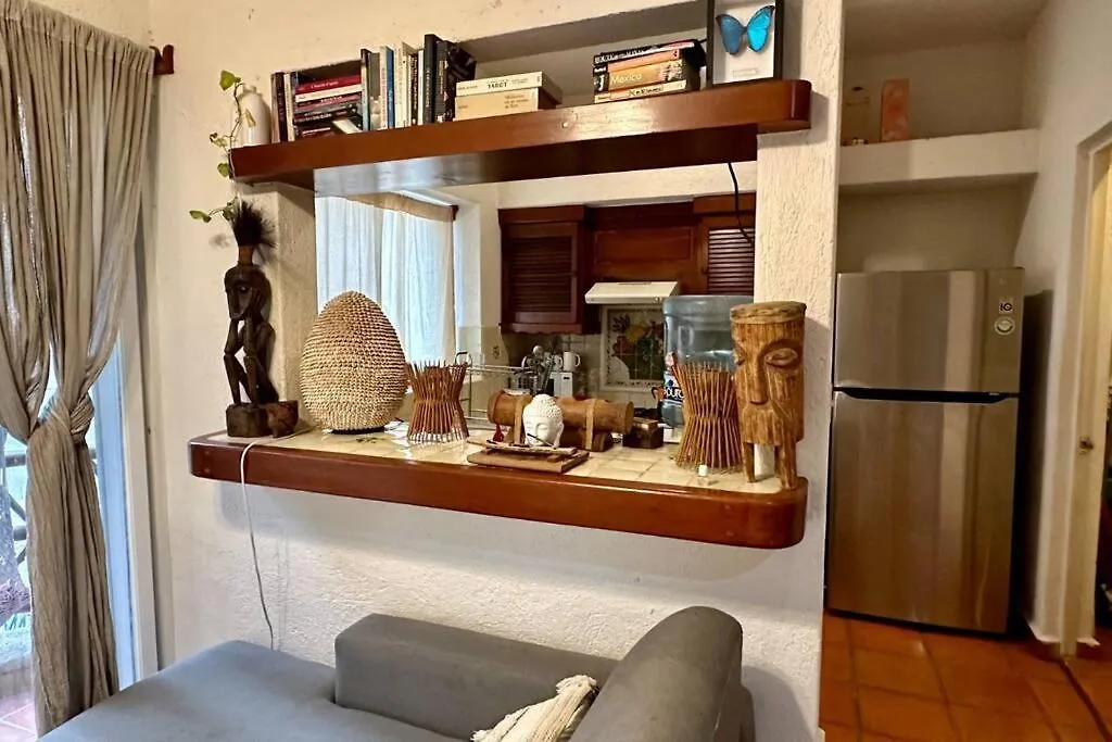 Bohemian Beachside Condo Playa del Carmen Mexico